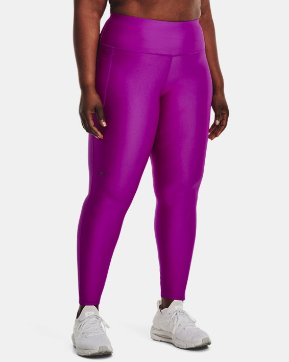 Leggings HeatGear® Armour No-Slip Waistband Full-Length para mujer, Purple, pdpMainDesktop image number 0